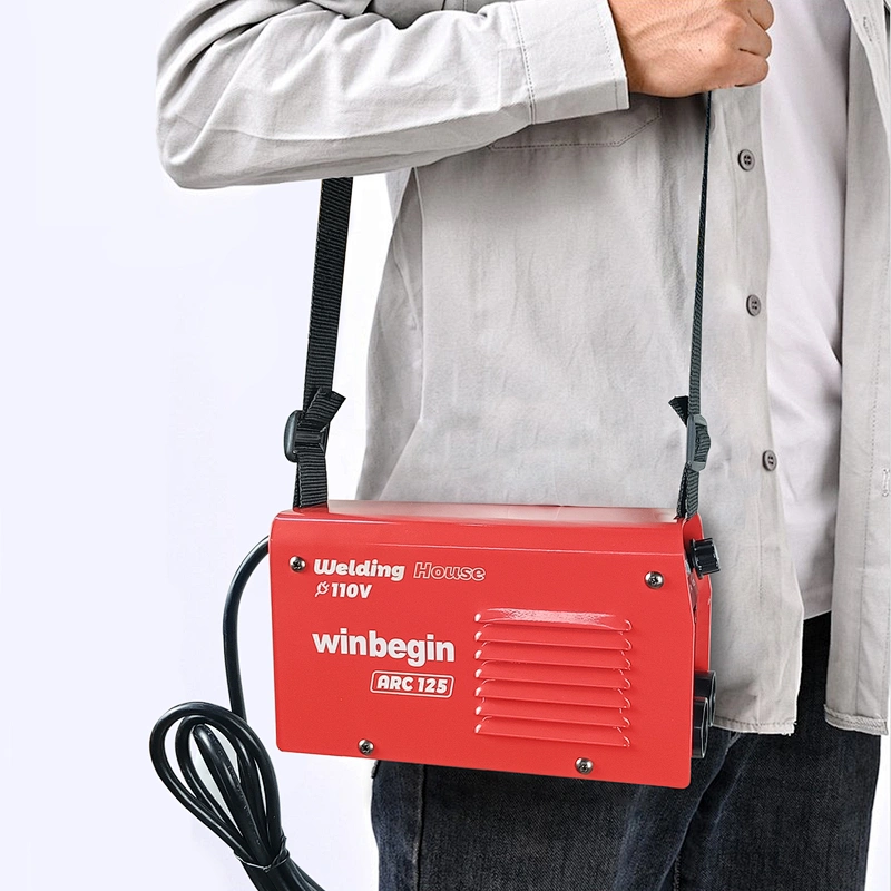 125A Stick Welder Super Mini and Portable Welding Machine 110V Digital Display IGBT Inverter Welder